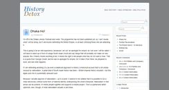 Desktop Screenshot of historydetox.com