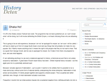 Tablet Screenshot of historydetox.com